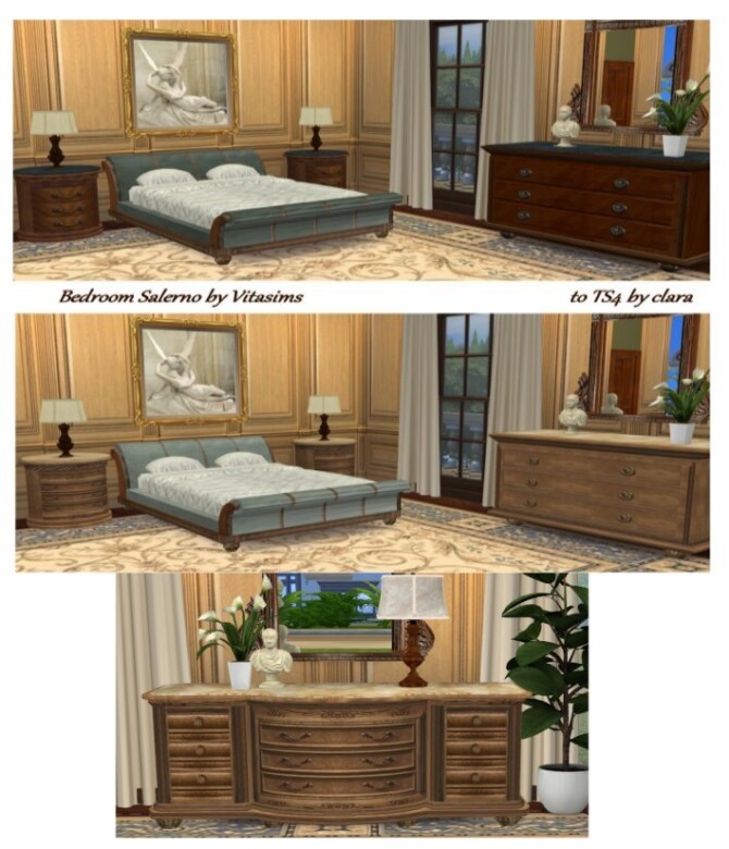 Celia Bedroom - SunKissedLilacs Sims 4 CC