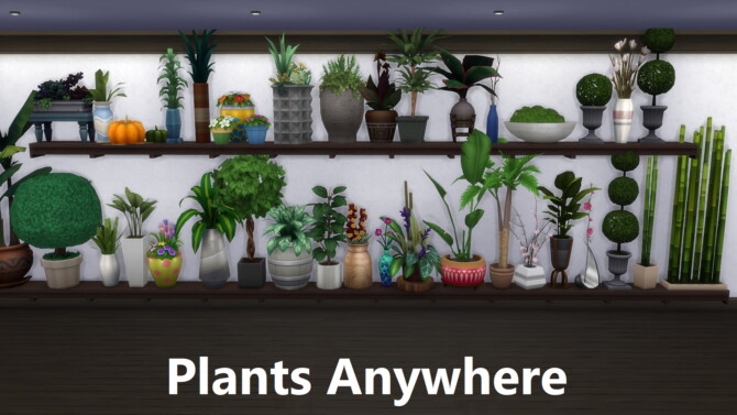 Mod The Sims Floor Plants 1