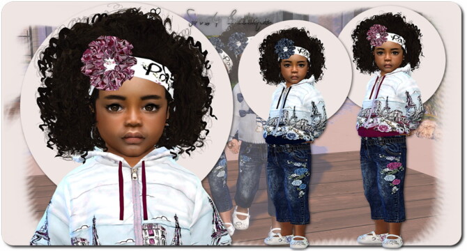 Designer Set for Toddler Girls Pt II at Sims 4 Boutique