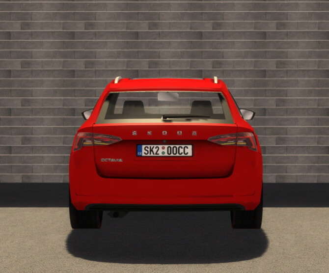 2020 Skoda Octavia Combi by SimsCraft by Mod The Sims 4