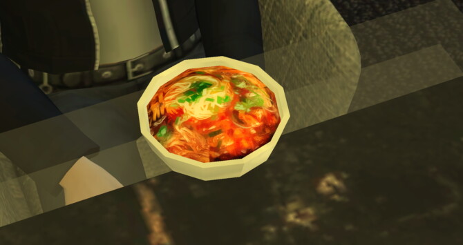 Kimchi Noodle Soup Custom Recipe BY Mod The Sims 4