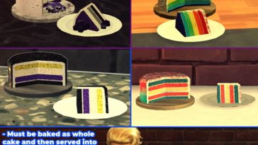 sims 4 partyPride Cake Pack 4 New Custom Recipes - Download 1M+ Sims ...