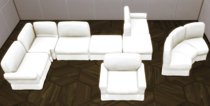 realiteit uitlaat dik Free Download - Fabric Sectional Sofa set by Pocci by Garden Breeze Sims 4  - Lana CC Finds