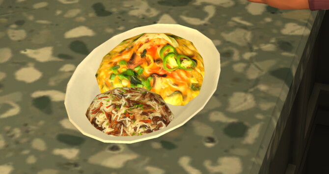 Thai Yellow Curry Custom Recipe by Mod The Sims 4