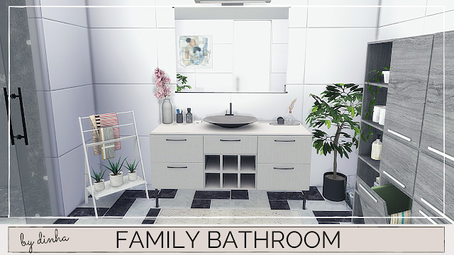 FAMILY BATHROOM by Dinha Gamer