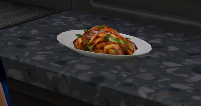 Penne Arrabbiata Custom Recipe by Mod The Sims 