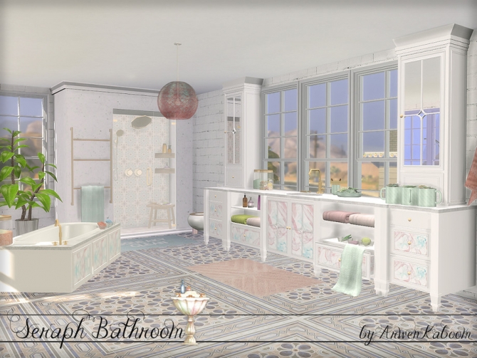 Seraph Bathroom by ArwenKaboom by TSR