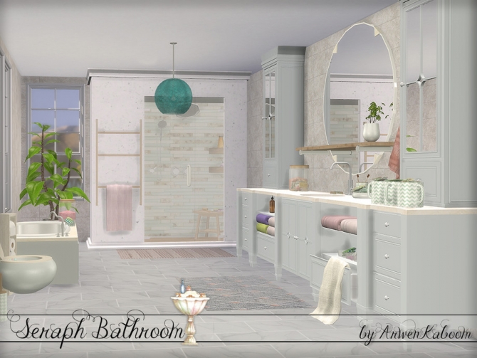Seraph Bathroom by ArwenKaboom by TSR