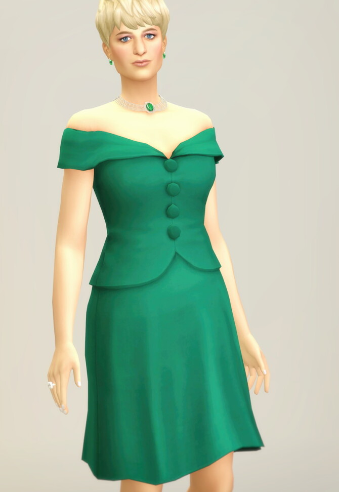 Duchess of Dress XI at Rusty Nail sims 4 clothes