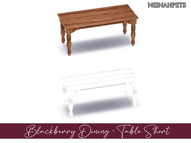 Blackberry Dining Room by neinahpets by TSR