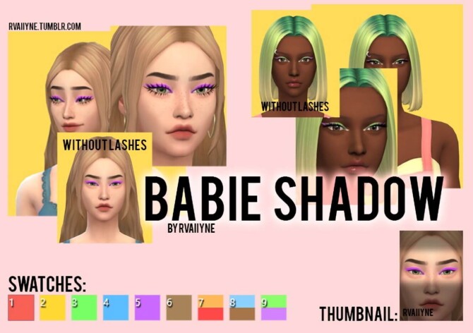 THE BABIE COLLECTION MAXIS MATCH by Rvaiiyn