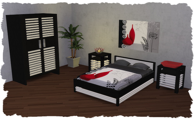Legend bedroom conversion by Chalipo by All 4 Sims