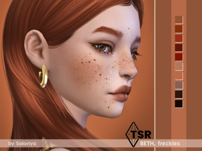 Freckles Beth by soloriya by TSR