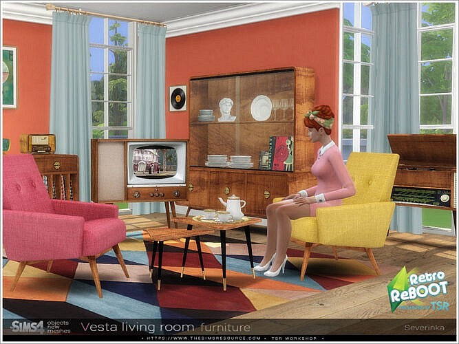 Vesta livingroom furniture by Severinka by TSR