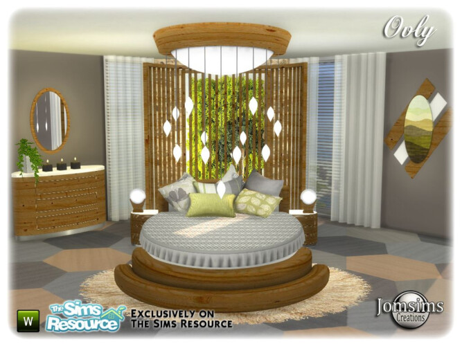 Ovly bedroom by jomsims by TSR