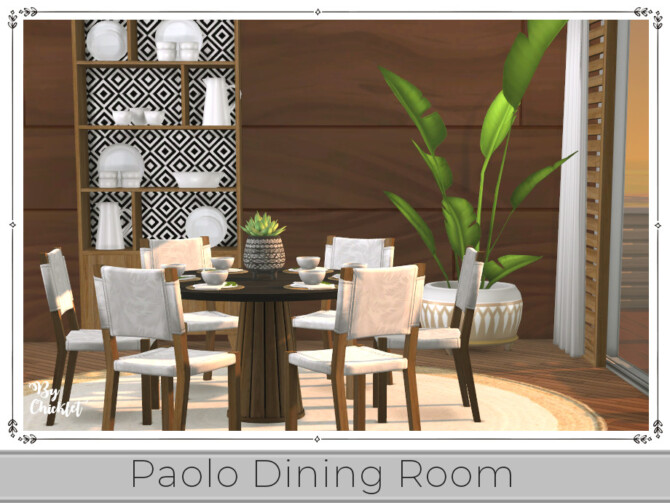 Paolo Dining Room by Chicklet by TSR