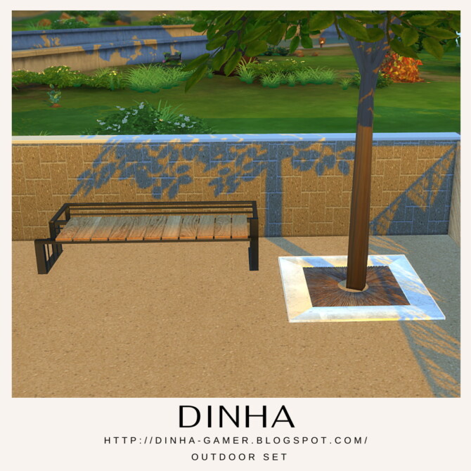Outdoor Set by Dinha Gamer