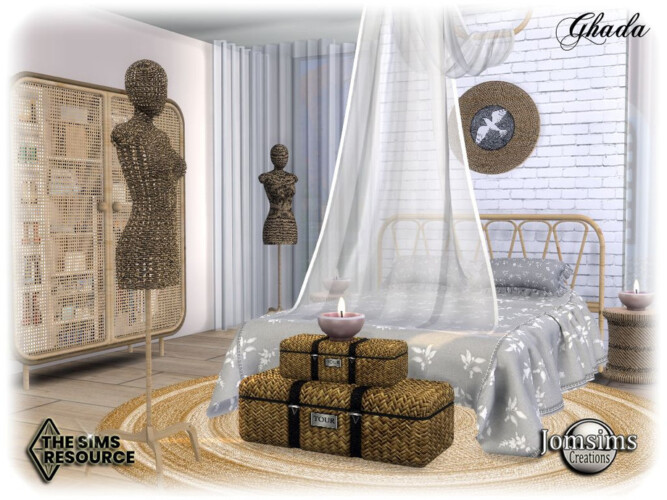 Celia Bedroom - SunKissedLilacs Sims 4 CC