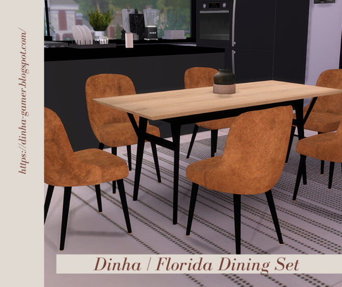 Florida Dining Set by Dinha Gamer