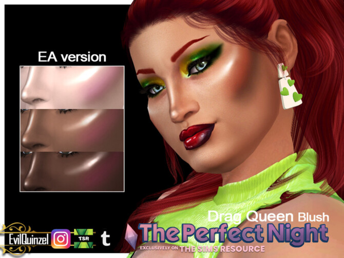 The Perfect Night Drag Queen Blush by EvilQuinzel by TSR