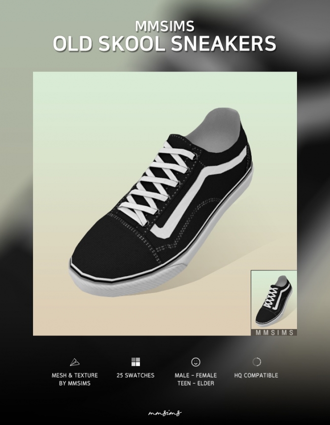 Must See - Skool Sneakers by MMSIMS Lana CC Finds