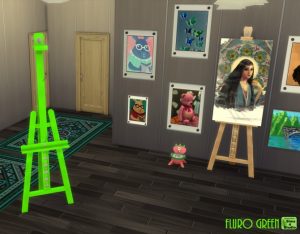 E.A.S.L. Easel 10 Recolours by wendy35pearly by Mod The Sims