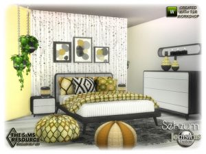 Sekzum bedroom by jomsims by TSR
