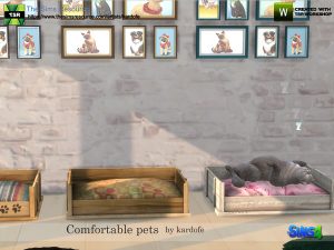 Comfortable pet beds by kardofe by TSR