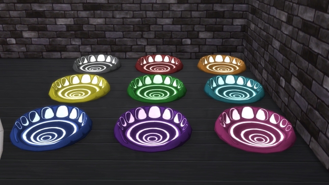 Glowing Magic Pet Bed by Serinion by Mod The Sims