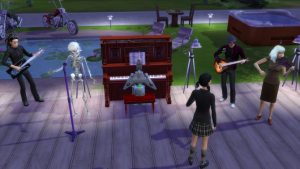 Alternative Microphone + Stand (Mirror Functions) by Esmeralda by Mod The Sims