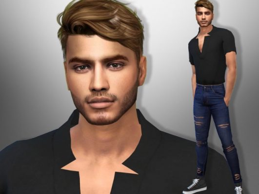 Must See - Elliot Evans by divaka45 by TSR - Lana CC Finds