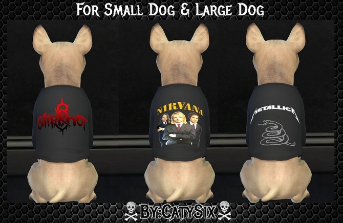 Bands T-shirts For Dogs by CatySix