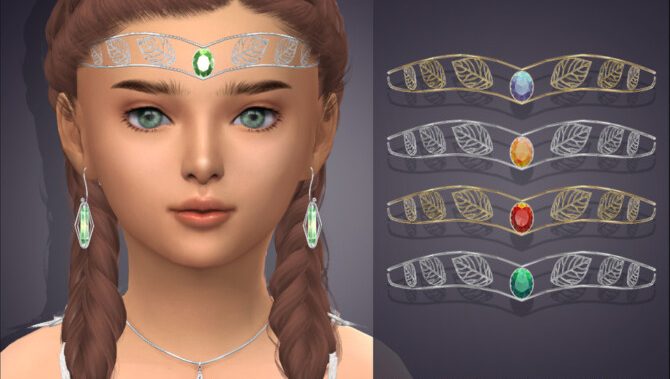 Arcane Illusions – Butterfly Circlet by feyona at TSR - Lana CC Finds