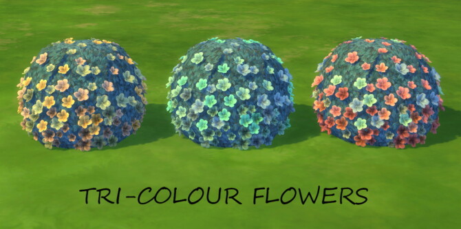Fall Flowers by Simmiller at Mod The Sims 4