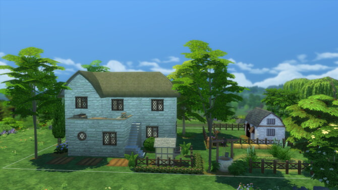 Harriet Cottage NO CC by iSandor at Mod The Sims 4