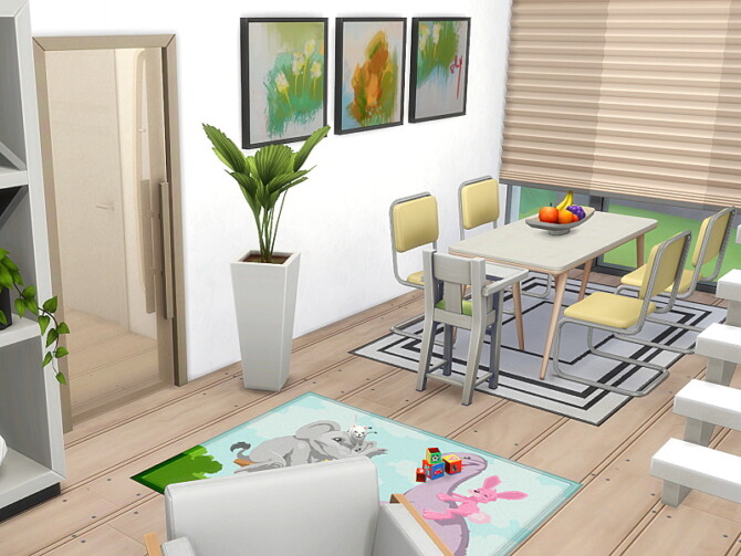 sims 3 modern family house