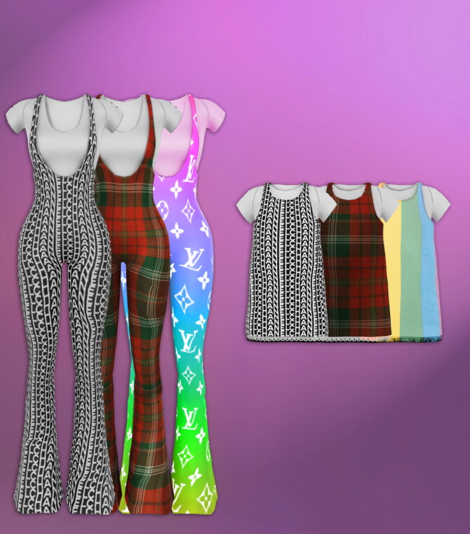 VITTLER — LOUIS VUITTON SET Custom Thumbnails; Clothes 10