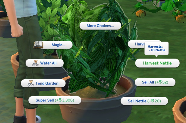 Nettle Soup Custom Recipe & Harvestable Nettle Pack at Mod The Sims 4
