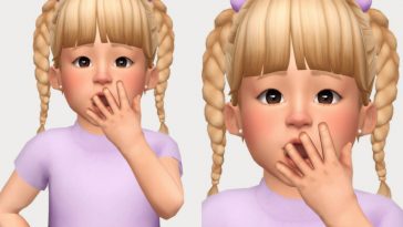 little girl hair mods sims 4