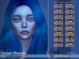 Arcane Illusions – Zolada Eyes by soloriya at TSR - Lana CC Finds