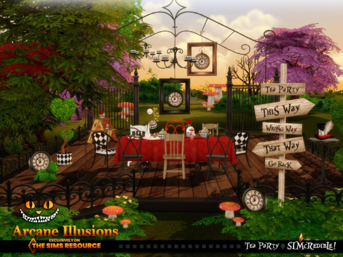 Arcane Illusions Tea party by SIMcredible! at TSR