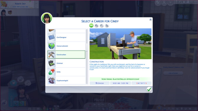 Accountant Career Branches And Reward Traits At Mod The Sims 4 Lana