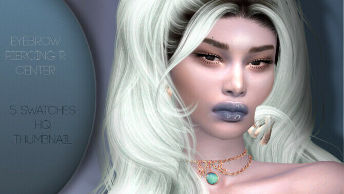 Dahlia Piercing L by PlayersWonderland at TSR - Lana CC Finds