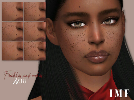 Imf Freckles Moles N By Izziemcfire At Tsr Imf Freckles Moles Lana Cc Finds