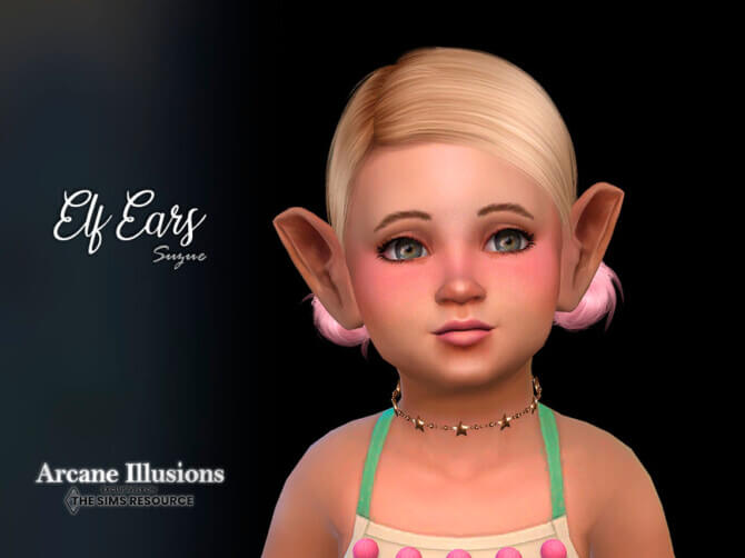 Arcane Illusions Elf Ears Toddler Set by Suzue at TSR