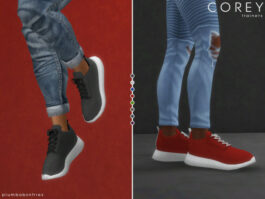 COREY trainers by Plumbobs n Fries at TSR - Lana CC Finds