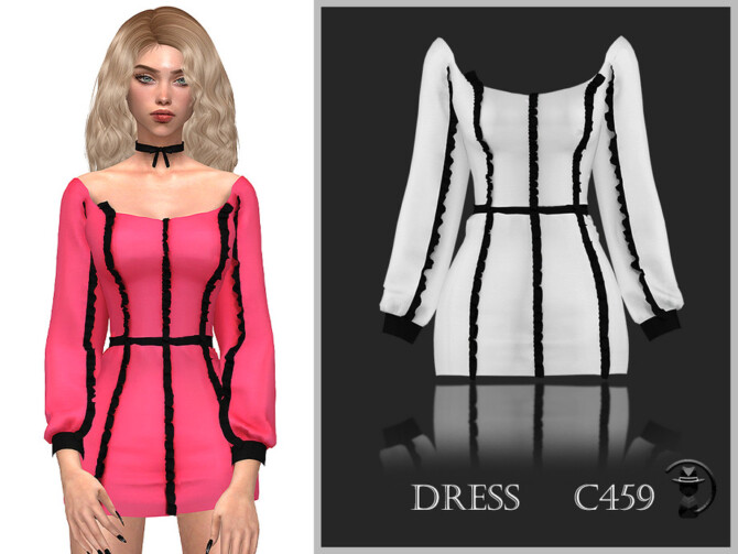 Dress C459 by turksimmer at TSR - Lana CC Finds