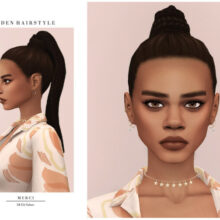 Izona Hairstyle by simcelebrity00 at TSR - Lana CC Finds