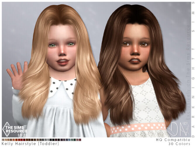 Kelly Hairstyle [Toddler] by DarkNighTt at TSR