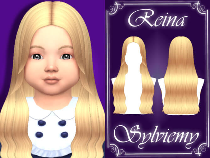 Reina Hairstyle (Toddler) by Sylviemy at TSR